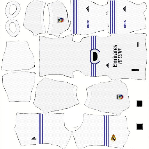 Nơi tìm thấy kits và logo mới nhất của Real Madrid trong Dream League Soccer 2017?